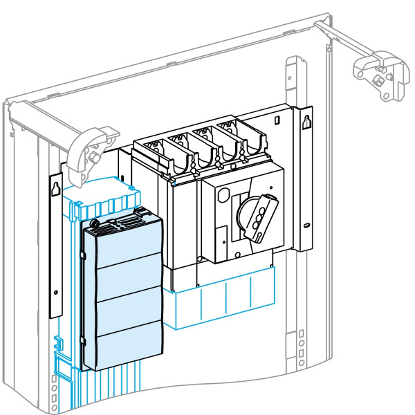 Bloc Alimentation pour INV320-400 Vertical PrismaSeT G Active Schneider