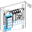 Bloc Alimentation pour INV320-400 Vertical PrismaSeT G Active Schneider