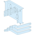 Prismaset p active - raccordement aval reporté nsx400/630 - fixe cde manet. - 3p
