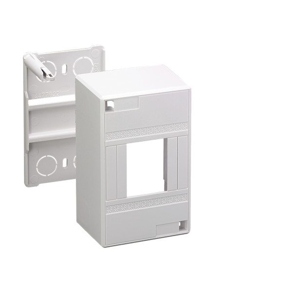 Mini coffret Schneider Opale 4 modules IP30 blanc RAL 9003 