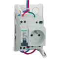 Mini coffret Schneider Opale 4 modules IP30 blanc RAL 9003 