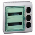 Schneider Electric Kaedra pour Appareillage Modulaire Et Interface 2X12 Mod. + 3 Ouvertures 90X100