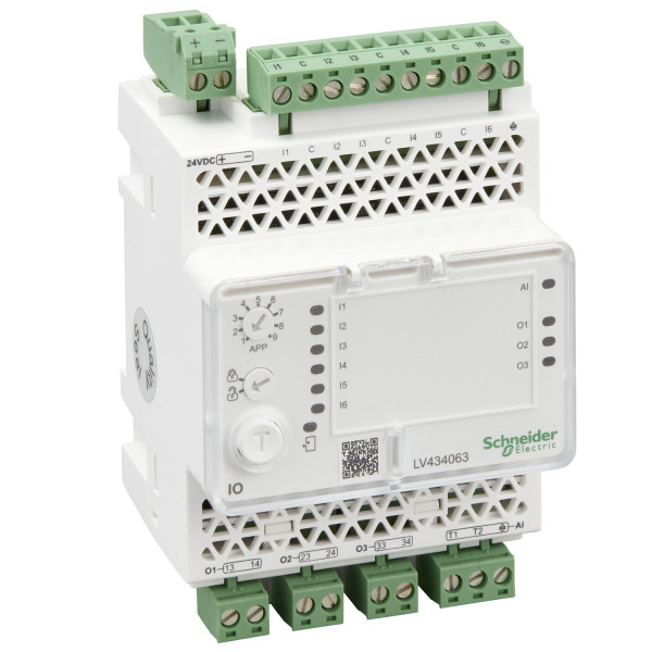 Compact et masterpact module i/o, interface pour disjoncteurs