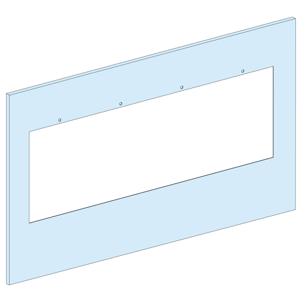 Prismaset g active - plastron isft100-6m-l600-vertical-fixe