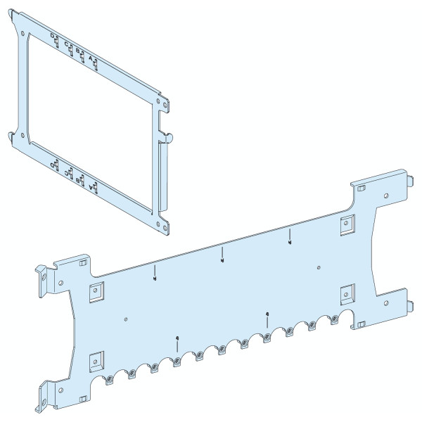 Prismaset p active - platine nsx250-3p4p+lin.fc-socle-vert.-cde rot. télec-l650