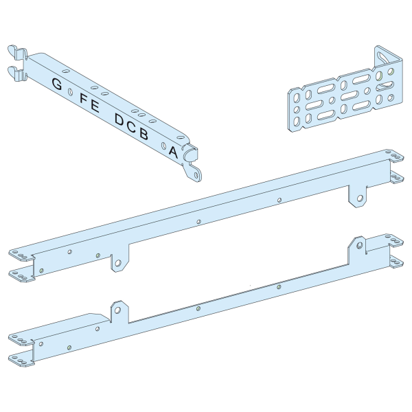 Platine inverseur Schneider PrismaSet P LVS03457 pour NSX630F - Socle horizontal - Télécommande L650