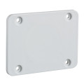 Schneider Electric Accessoire de Coffret Plaque 65 X 85 Mm pour Prise 50 X 50 Mm