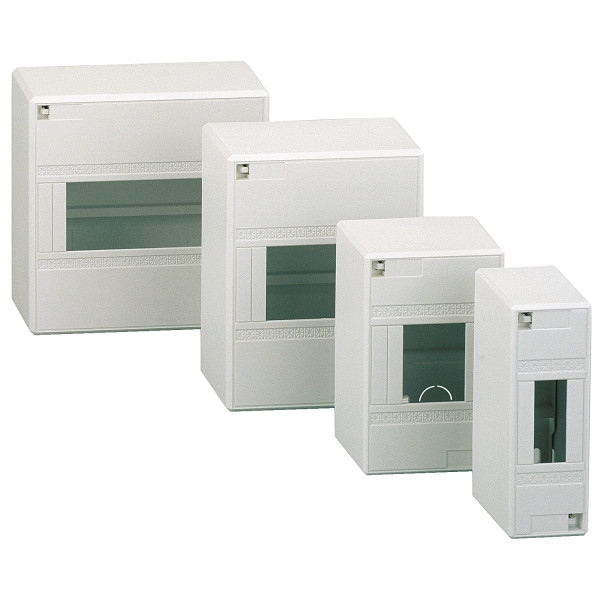 Mini coffret Schneider Opale 6 modules IP30 blanc RAL 9003