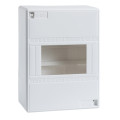 Mini coffret Schneider Opale 8 modules IP30 blanc RAL 9003
