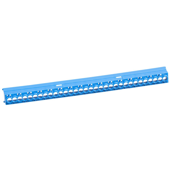 Schneider Electric Capot Bornier Ip2 16, 22 Et 32 Trous Bleu