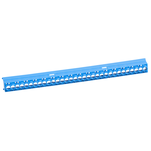 Schneider Electric Capot Bornier Ip2 16, 22 Et 32 Trous Bleu