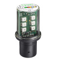 Schneider Electric Lampe de Signalisation Del Blanc Ba 15D 24 V