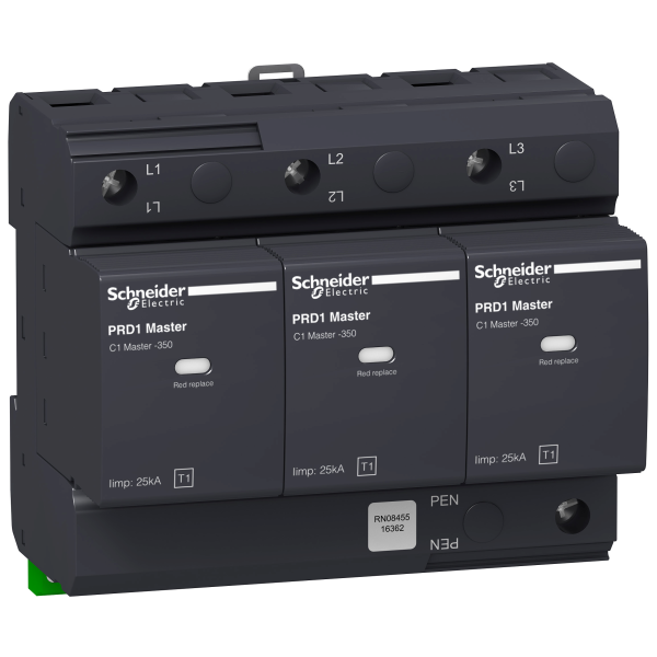 PARAFOUDRE PRD1 MASTER 3P 350V AVEC REPORT SIGNALISATION  A P KA