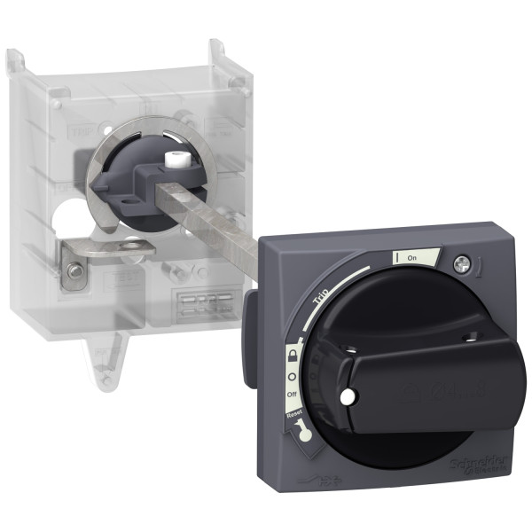 Schneider Electric Kit Poignee Noire Ip54 - Axe Front Gv3P/