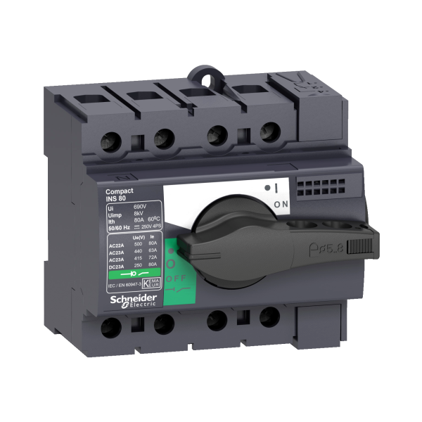 Schneider Electric Interrupteur sectionneur Interpact Ins63 4P 63 A