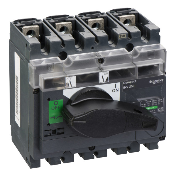 Schneider Electric Interrupteur sectionneur à Coupure Visible Interpact Inv250 4P 250 A