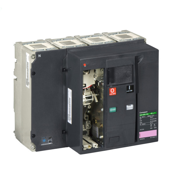 Schneider Electric Interrupteur sectionneur Boîtier Moulé Compact Ns1600 Na 4P 1600 A