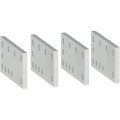 Lot d'adaptateurs de raccordement ComPacT Schneider Electric - pour cosse - 4 pièces - 4P - 1600A