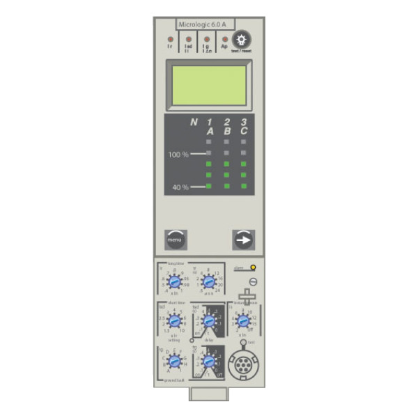 Schneider Electric Micrologic 6.0 A Plus Plug Standard Ul pour Appareil Nt Debro