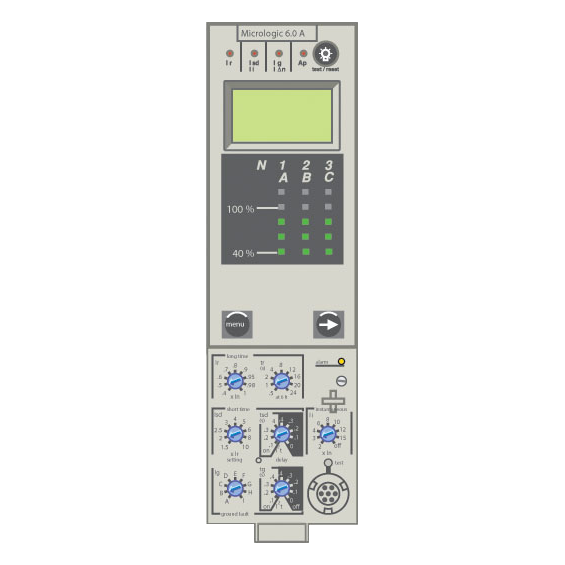Schneider Electric Micrologic 6.0 A Plus Plug Standard Ul pour Appareil Nt Debro