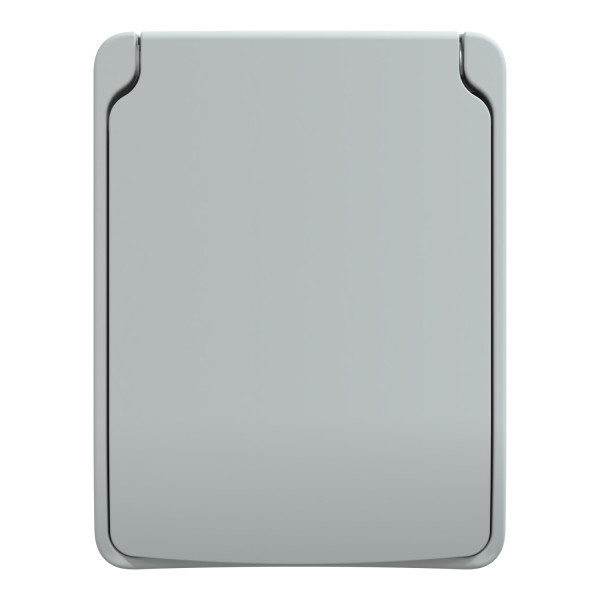 Mureva socle ip65 (volet fermé) pour 1 prise rj45 s-one