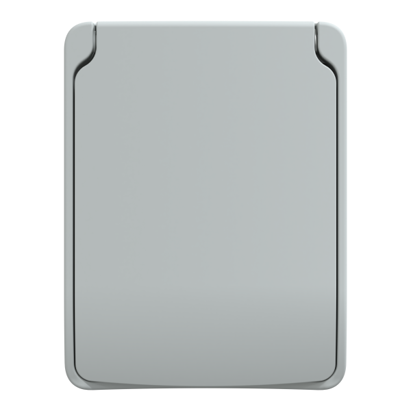 Mureva socle ip65 (volet fermé) pour 1 prise rj45 s-one
