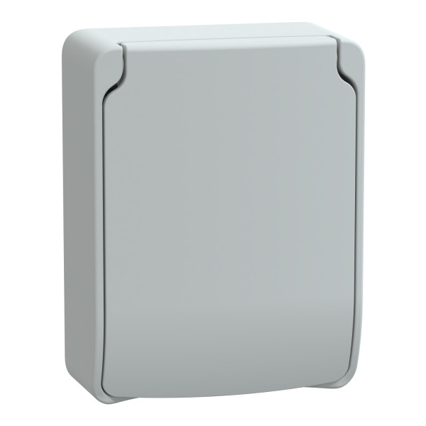 Mureva socle ip65 (volet fermé) pour 2 prises rj45 s-one