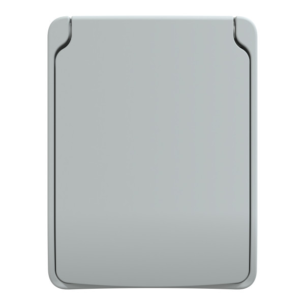 Mureva socle ip65 (volet fermé) pour 2 prises rj45 s-one