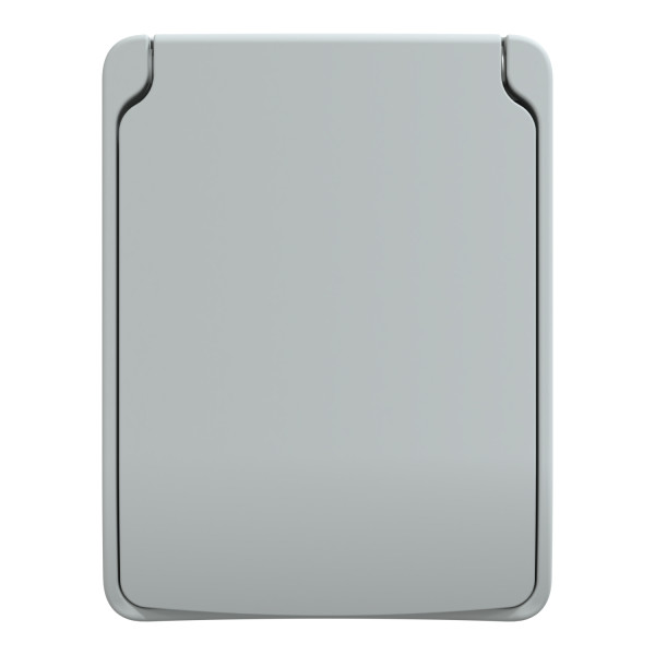 Mureva socle saillie vide pour montage fct 45x45 unica - dim 65x85mm
