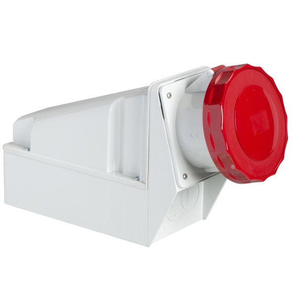 Socle de prise industrielle 125A 3P+N+T Schneider Mureva  380..415V CA IP67