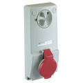 SOCLE PRISE UNIKA VER.32A 3PT   380-415V IP44 50-60HZ