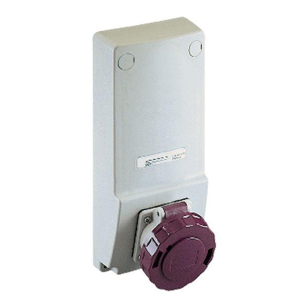 SOCLE PRISE UNIKA VER.16A 2P    400-240V IP65 50-60HZ