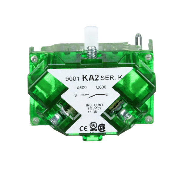 Schneider Electric Bloc Contact pour Bouton 9001K Diam 30 1 F Bornes Protégées
