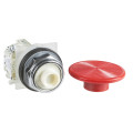 Schneider Electric Bouton poussoir Rouge Diam 30 Coupdepoing Diam 57