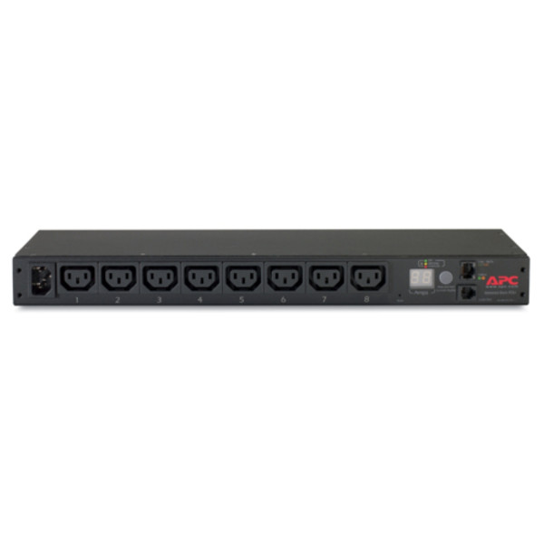 Rack pdu metered 1u 12a 2 08v 10a 230v