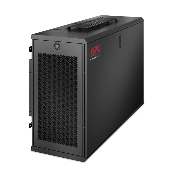 Netshelter wx - coffret à montage mural - 6u verticaux -  ventillateurs 230 v