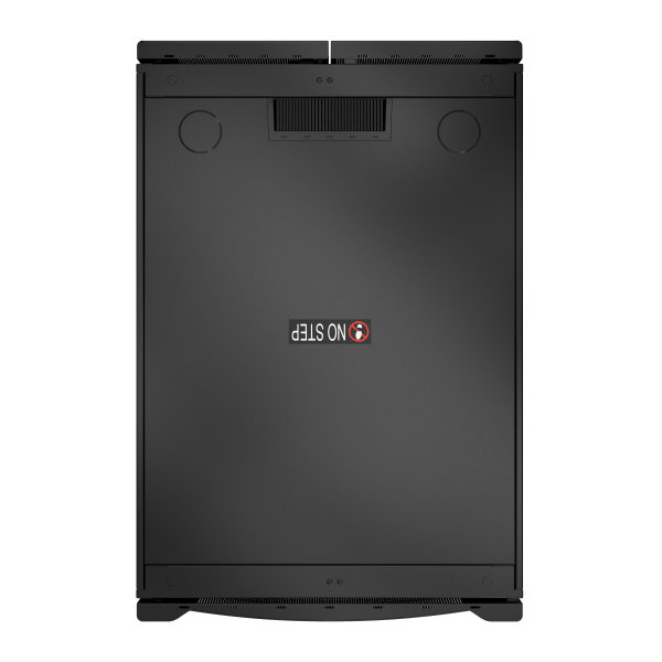 Netshelter sx - baie 19p avec panneaux - 12u - 600x900x658mm - noir
