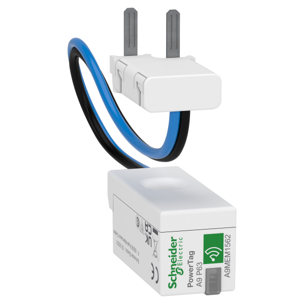 Powertag - capteur de mesure radio-fréquence - dt40 - 1p+n - 63a - aval