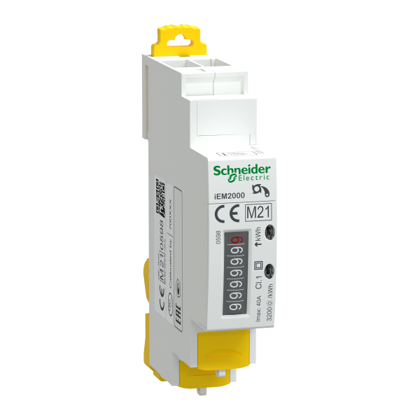 Acti9, iEM Compteur d'énergie mono iEM2000 40A, MID