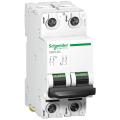 Disjoncteur Modulaire 2 A 2 P Acti9 C60H-DC Schneider Electric -  Courbe C