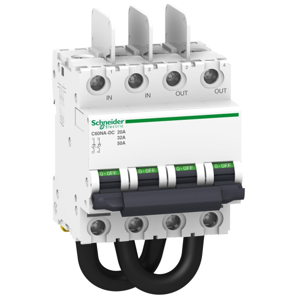 Interrupteur-sectionneur photovoltaïque C60 NA-DC 1000 VDC 20 A 2P