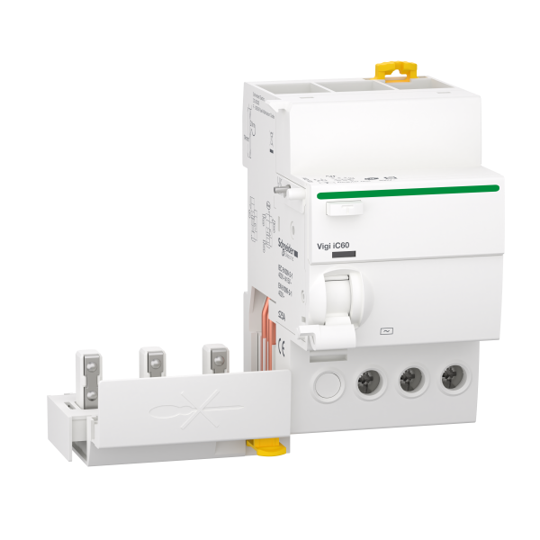 Bloc Différentiel 3P 25 A 30 mA Type AC 400-415 V Acti9 Vigi iC60 Schneider
