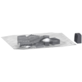 Acti9 iC60, lot de 10 flasques latérales pour peignes 3 pôles