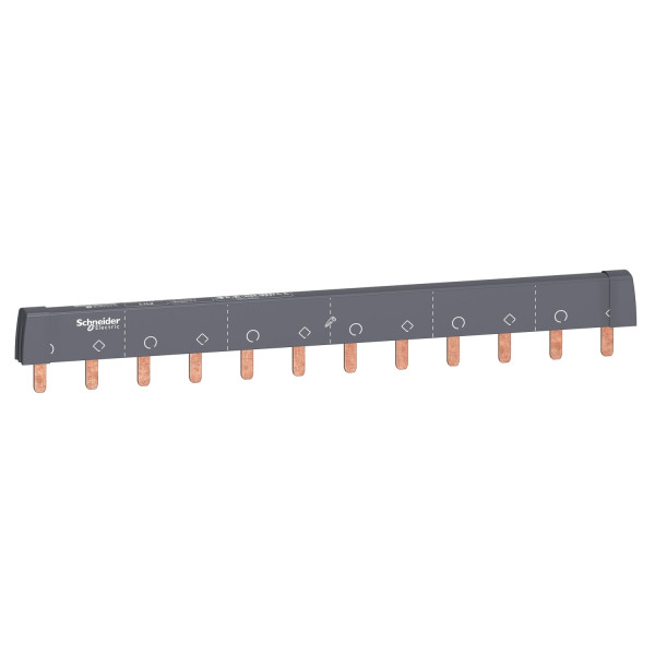 Peigne à dents Schneider Acti9 iC60 2P 100A 12 modules de 18 mm 