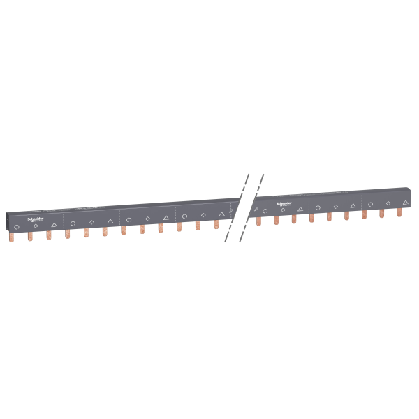 Acti9 iC60, peigne à dents, 3 pôles, 100A, 57 modules de 18mm