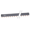 Peigne à Dents Blanc Acti9 iC60 Schneider Electric – 4 Pôles – IP20 avec Embouts et Cache-dents