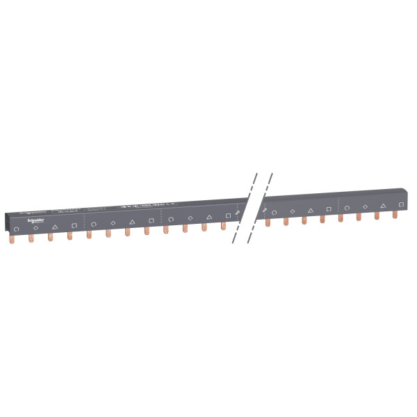 Acti9 iC60, peigne à dents, 4 pôles, 100A, 57 modules de 18mm