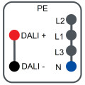 Schneider Electric Connecteur de dérivation - 10A - sélection de ph L+N+PE