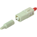 Alréa, RJ45 simple catégorie 6 UTP avec cadre saillie, blanc polaire