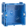 Boîte Carrée Bleu Multifix Modulo Schneider Electric – 1 Poste – 50 mm